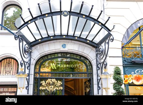 Paris France Marriott Hotel Famous Luxury Hotel In The Heart Of Paris