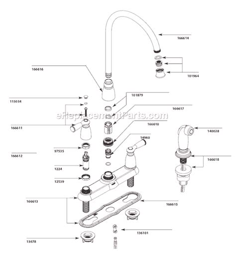 The diagrams were extremely helpful as well! Moen 7600 Kitchen Faucet Parts - Wow Blog