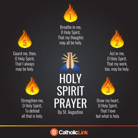 Prayer For Wisdom Ts Of The Holy Spirit Catholic Link