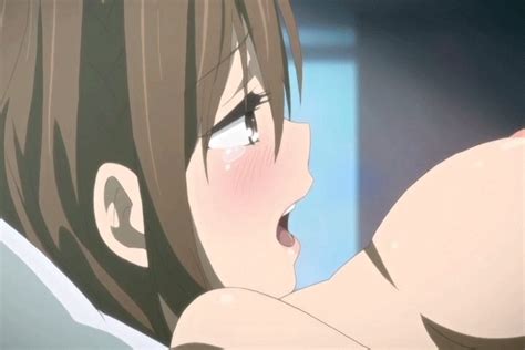 Iinari Saimin Kanojo Animated Animated  Tagme 1girl Breasts Brown Hair Implied Sex
