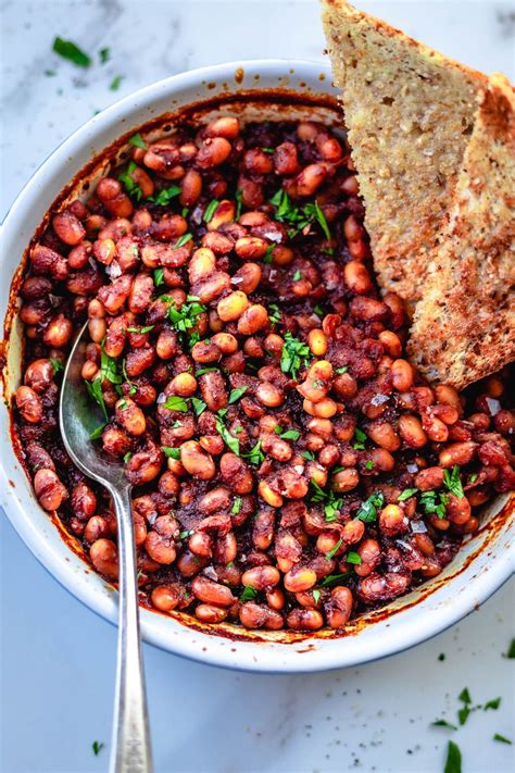 Vegan Baked Beans Recipe Easy Recipe Two Spoons