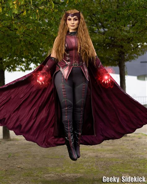 Scarlet Witch Cosplay By Ready Cosplayer One Shot By Geeky Sidekick