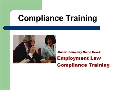 eeo compliance training for supervisors and managers ppt