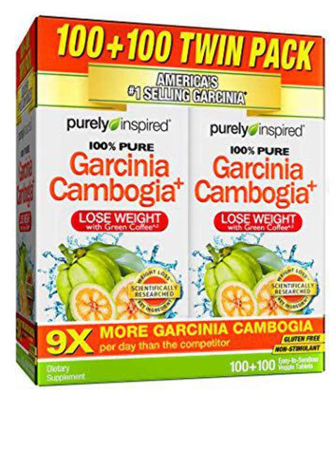 garcinia cambogia weight loss pills for women men purely inspired 100 pure garcinia cambogia