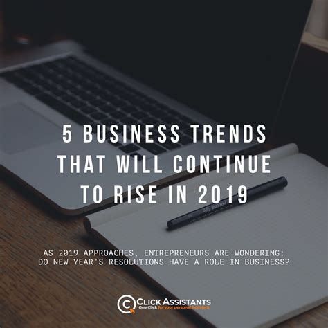 5 Business Trends That Will Continue to Rise in 2019 | Business trends, Business, Business tips