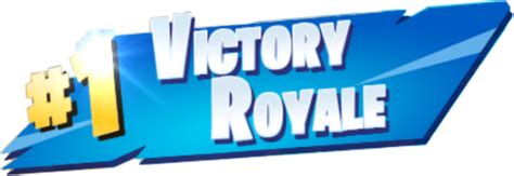 Fortnite Victory Royale Png Free Logo Image