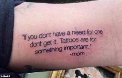 Man Goes Viral After Getting Text From His Mom Tattooed On His Arm