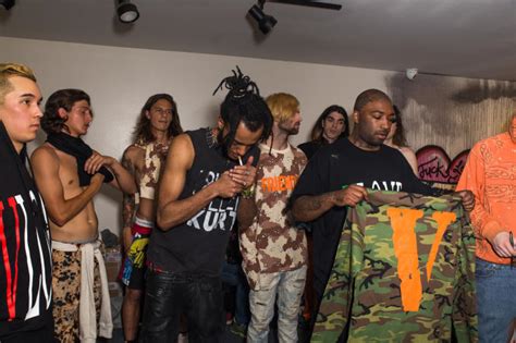 Aap Rocky And Aap Bari Open A Vlone Pop Up Shop In Los Angeles Complex