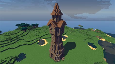 Wizard Tower Minecraft Schematic