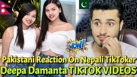 most popular nepali twins sister s deepa damanta new viral tiktok videos rk reactions youtube