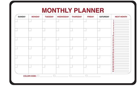 Calendar Planner Boards