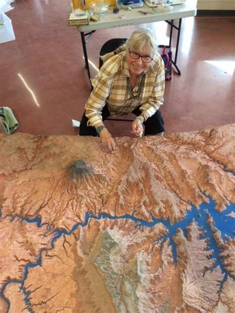 Artist Restores Historic D Map Of Glen Canyon KNAU Arizona Public Radio