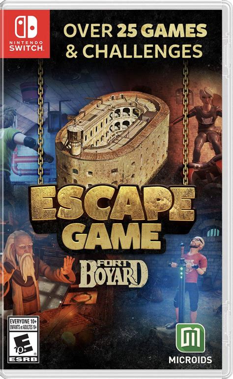 Escape Game Fort Boyard Release Date Ps4 Switch