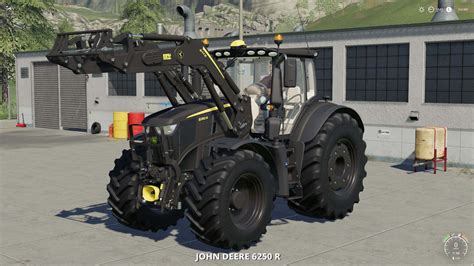 John Deere 6r Black Edition 1002 For Ls19 Farming Simulator 2022