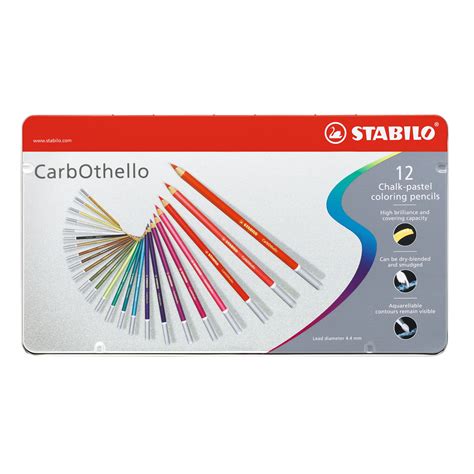 Stabilo Carbothello Pastel Pencil Set Set Of 12