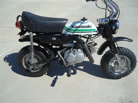 See more ideas about trail motorcycle, trial bike, motorcycle. Vintage1979 Kawasaki 75cc Mini Bike Trail Bike Motorcycle ...
