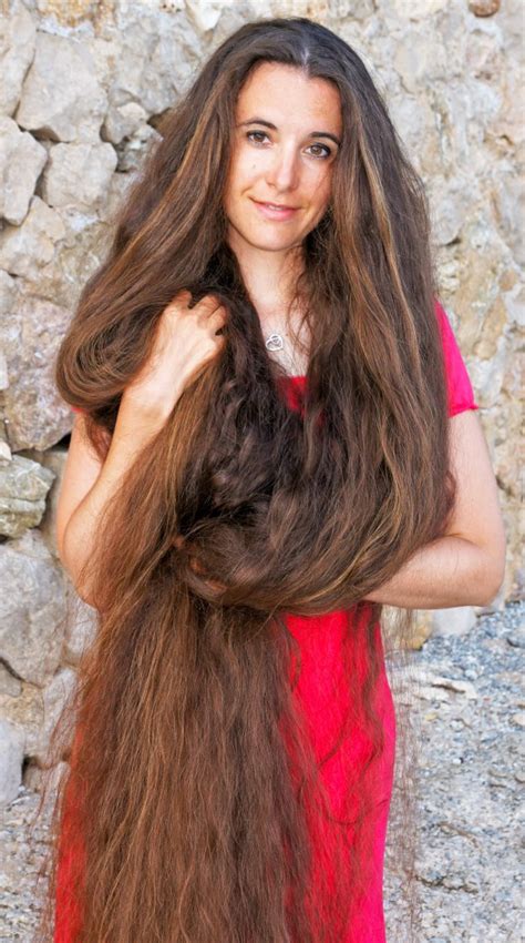 Worlds Most Amazing Real Life Rapunzels Long Hair World Record