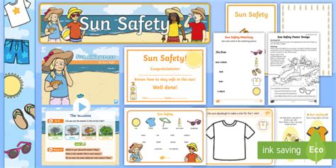 Sun Safety Resource Pack Teacher Made