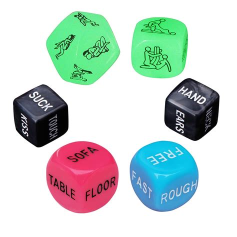Non Refundable Bundle Of 2 Sex Dice For Couples Naughty Sex Dice