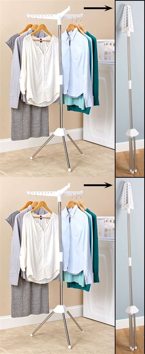 Laundry drying rack stand garment rack cloth hanger for home and business. Pin on Clotheslines and Laundry Hangers 81241