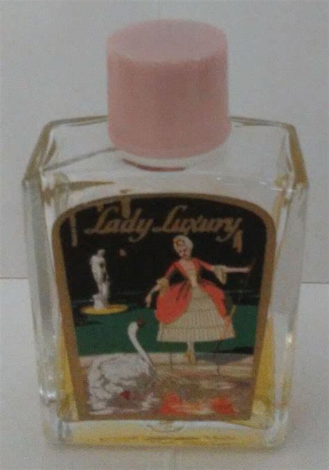 Original Vintage 1920 S 1930 S Art Deco Lynas Lady Luxury Perfume Glass Bottle 4561355449