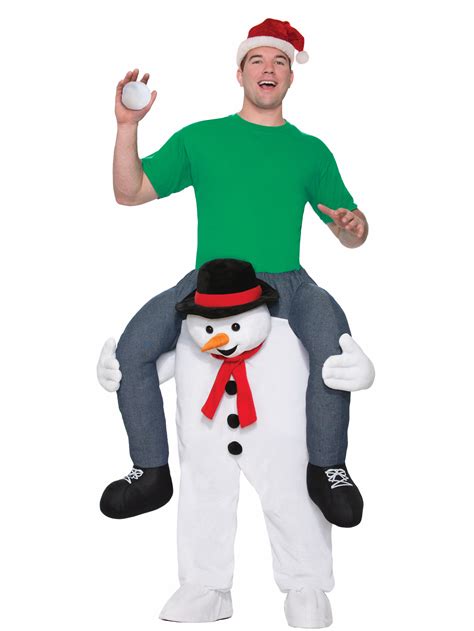 Cold Shoulders Snowman Ride On Costume