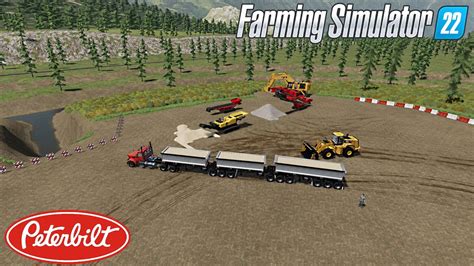 Fs22 🚧 Australian Side Tippers Peterbilt 567 🚧 Farming Simulator 22