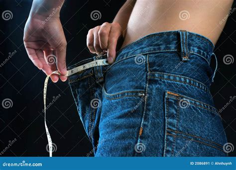 Female Belly With Tape Measure Stock Image Image Of Concepts Body