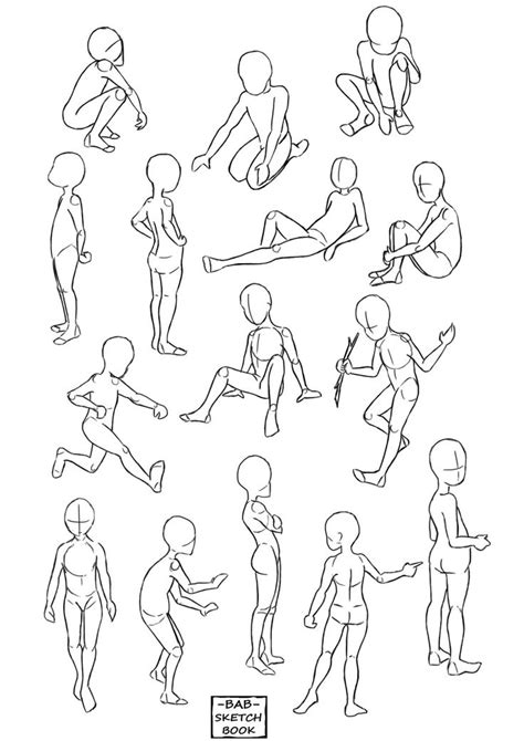 How to draw a cartoon body. Young boy reference | Body reference drawing, Little boy ...