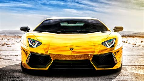 Gold Lamborghini Aventador By Rogue Rattlesnake On Deviantart