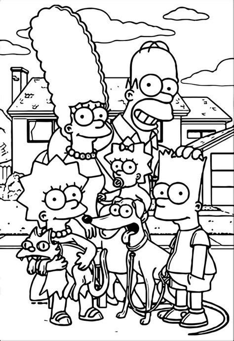 Duff Man Simpsons Coloring Pages Coloring Pages