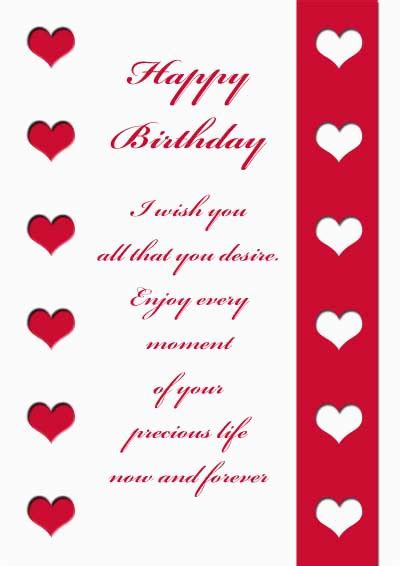 Free Printable Birthday Cards For My Husband Birthdaybuzz