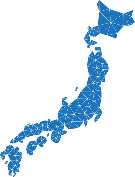 Free Polygonal Japan Map 21125991 Png With Transparent Background