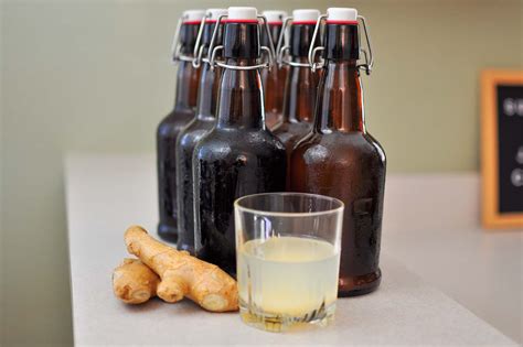 How To Make Homemade Ginger Beer Ale Soda With Real Ginger The
