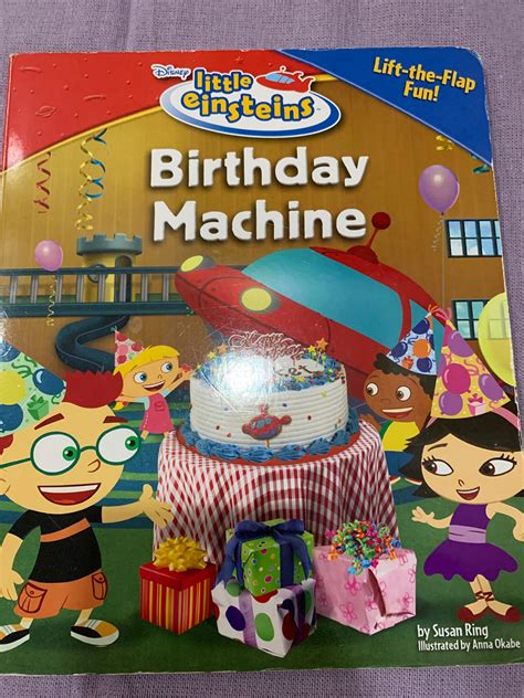 Little Einsteins Birthday Machine Book