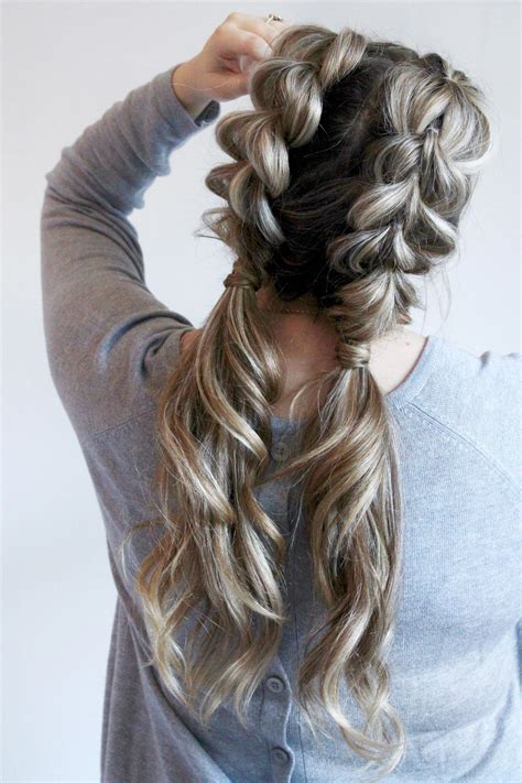 Watch How To Do Your Own Jumbo Pull Through Braid Pigtails Perfect For
