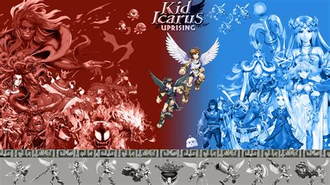 Kid Icarus Uprising Custom Wallpaper By Amilius Sylar On Deviantart