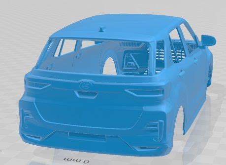 Descargar Archivo Daihatsu Rocky 2019 Printable Body Car Objeto Para