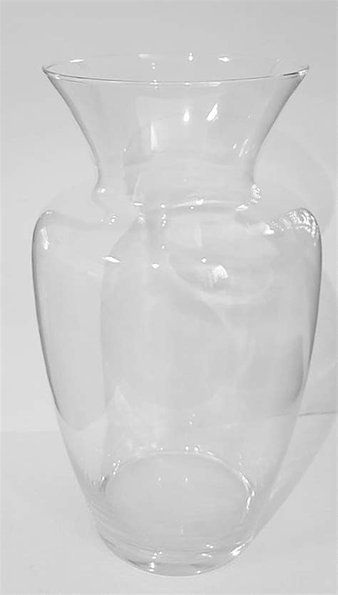 DAANIS Large Floor Clear Glass Vase