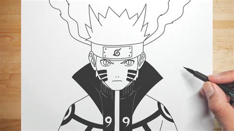 Comment Dessiner Naruto Kyuubi Tuto Facile Youtube