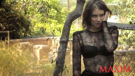 The Walking Dead Lauren Cohan Sexy Pour Maxim Magazine