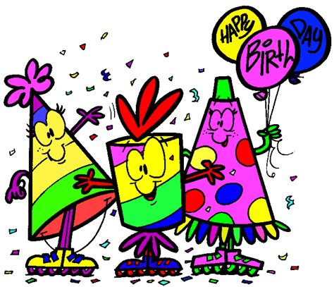 Happy Birthday Birthday Clip Art Happy Clipart Animat