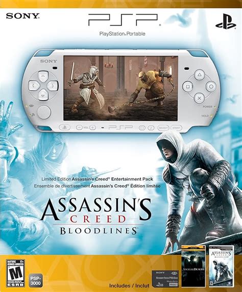 Psp 3000 Limited Edition Assassins Creed Bloodlines Entertainment