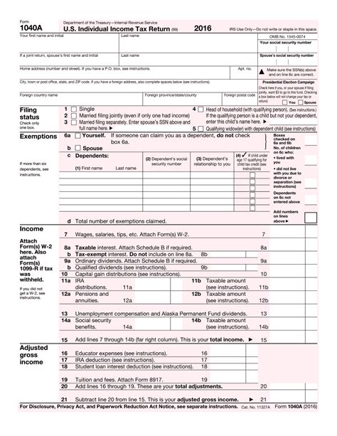 1040a2024 Irs Form 1040 A Sample To Fill Out In Word And Pdf Electronically