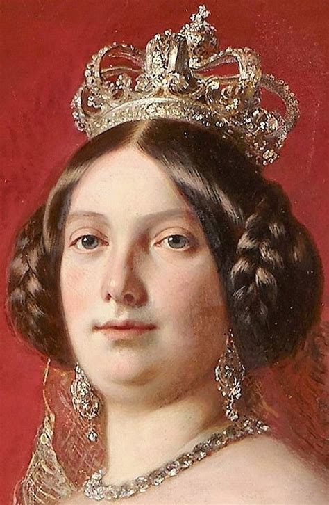 Isabella Ii Queen Of Spain By Franz Xavier Winterhalter 1852