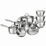 Pictures of Stainless Steel Cookware With Glass Lids