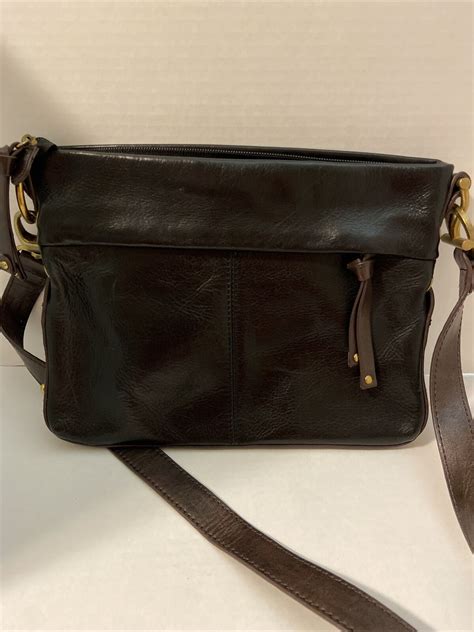 Tignanello Black Leather Bag Purse Crossbody Ebay