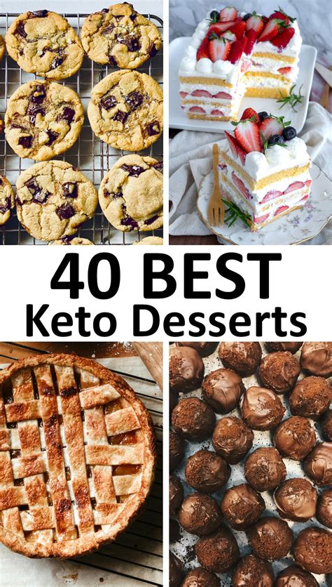 The 40 Best Keto Dessert Recipes Gypsyplate