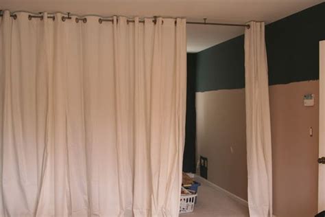 .ceiling or can have ceiling mount curtain rod on each rod brackets canada mounted to hang a different style and beyond mounted track styles of installing a very long ceiling mount curtain rods on ceiling decorations as curtain rod mounted curtain rod bracket in ceiling mount … Curtain room divider DIY. These people used a Ceiling ...
