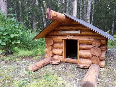 Log Cabin Dog House Cheap Dog Houses Build A Dog House Dog House Plans